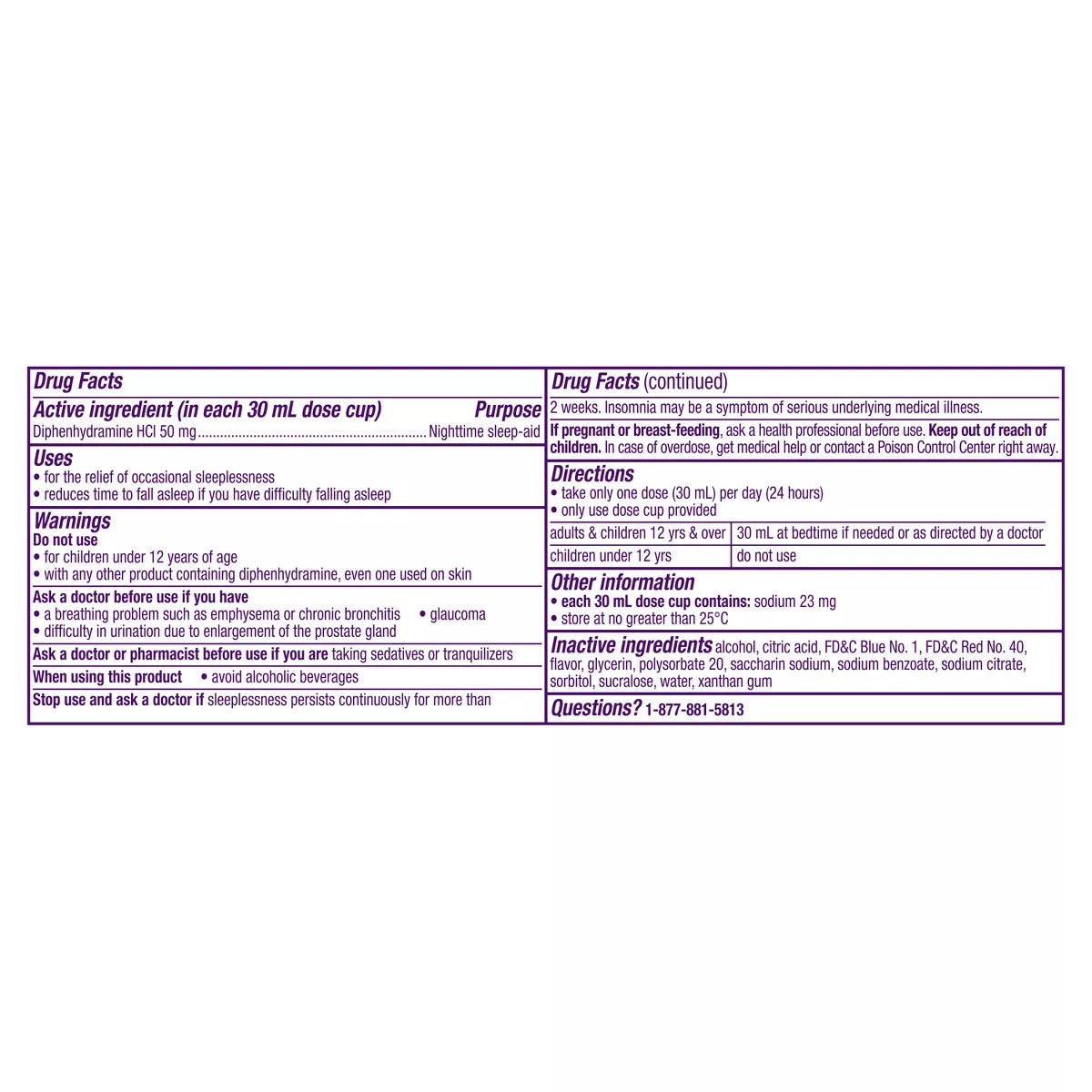 Zzzquil Nighttime Sleep-Aid Liquid - Berry