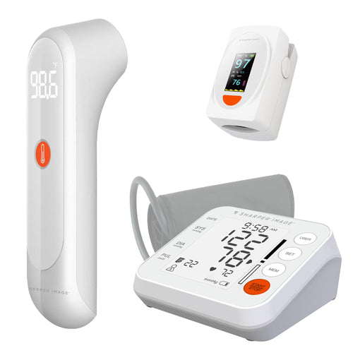 3 in 1 Set Blood Pressure Monitor Pulse Oximeter & Thermometer