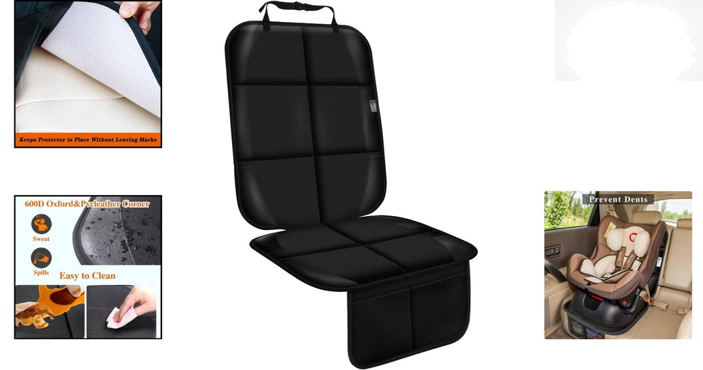 Non-Slip Car Seat Protector for Child Seats - Padded, Waterproof & Universal Fit