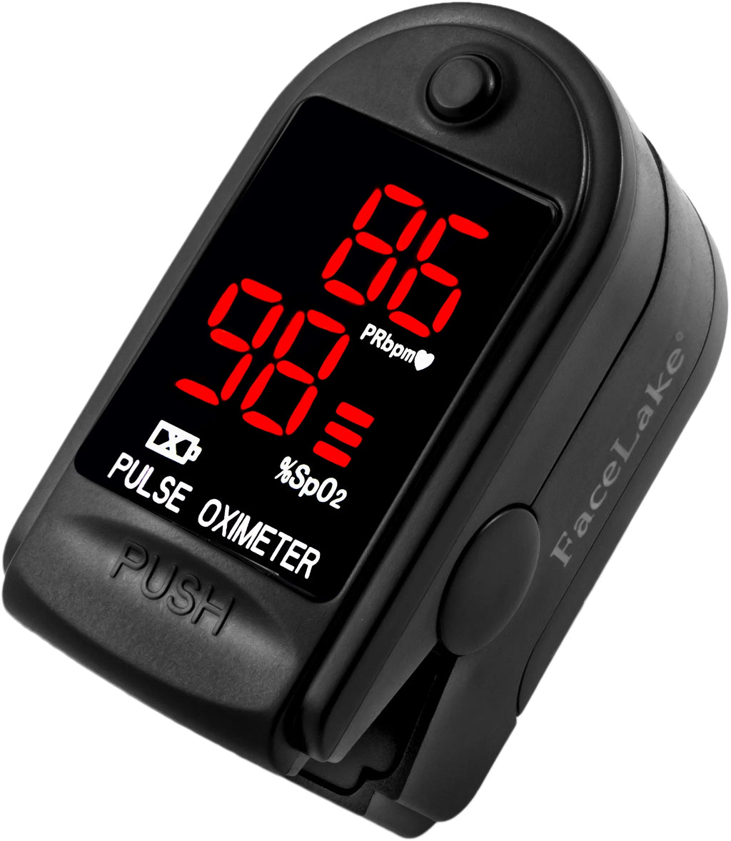FL-400 Fingertip Pulse Oximeter (Black)