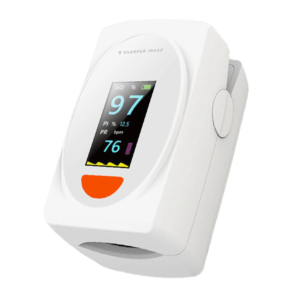 Finger Pulse Oximeter – Blood Oxygen & Heart Rate Monitor
