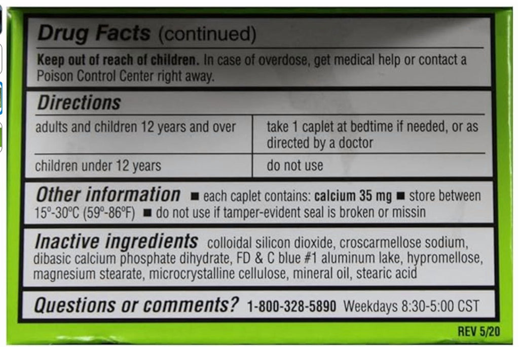 Double Strength Nighttime Sleep-Aid 100Count