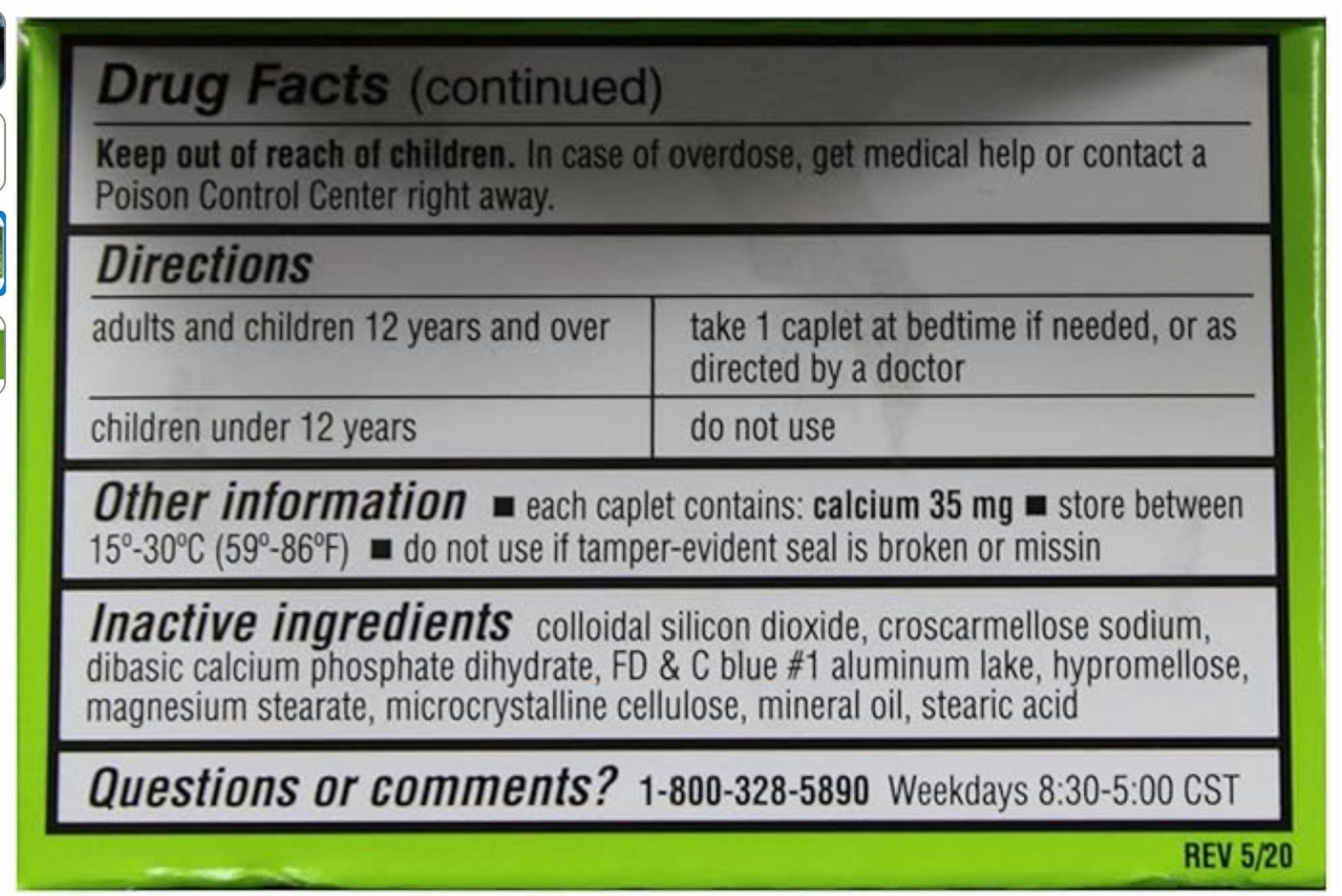 Double Strength Nighttime Sleep-Aid 100Count