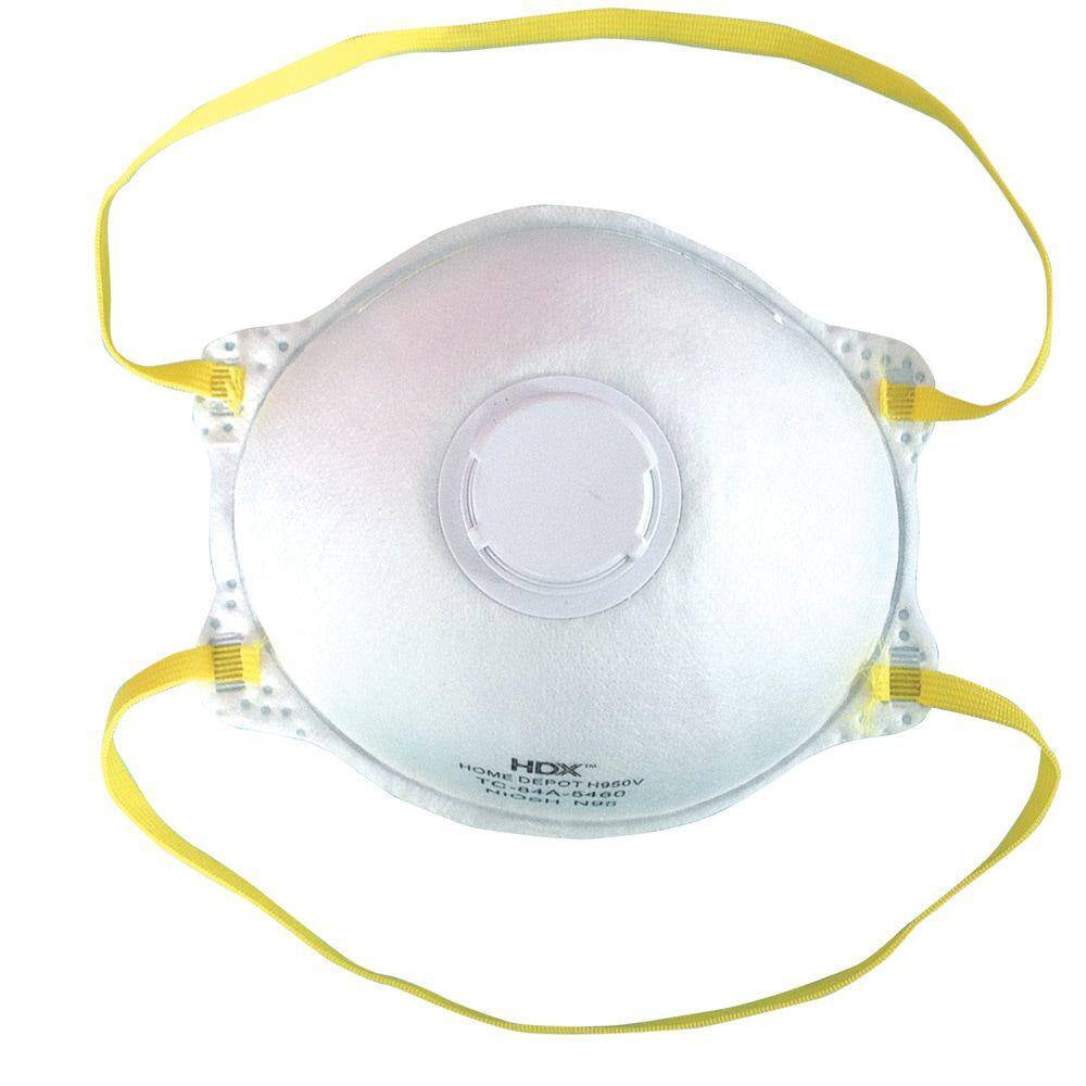N95 Disposable Respirator Valve Blister (3-Pack)