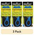 (3 Pack)  Triad Orthotic Insoles for Knee, Leg & Back Pain, Men'S 8-13, 1 Pair