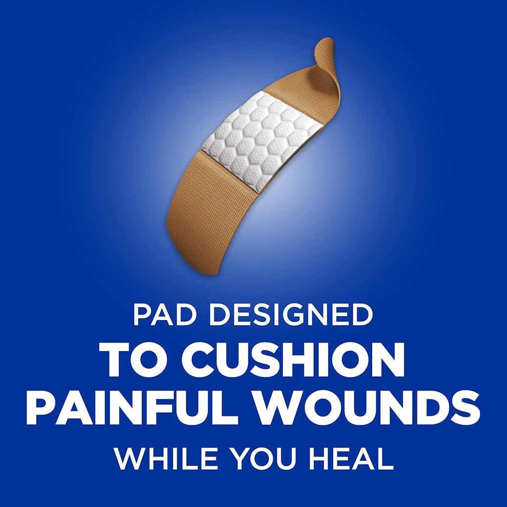 Band-Aid Brand Flexible Fabric Adhesive Bandages for First Aid, 2 Size (30-100)