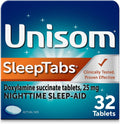 Sleeptabs, Nighttime Sleep-Aid, Doxylamine Succinate, 32 Tablets