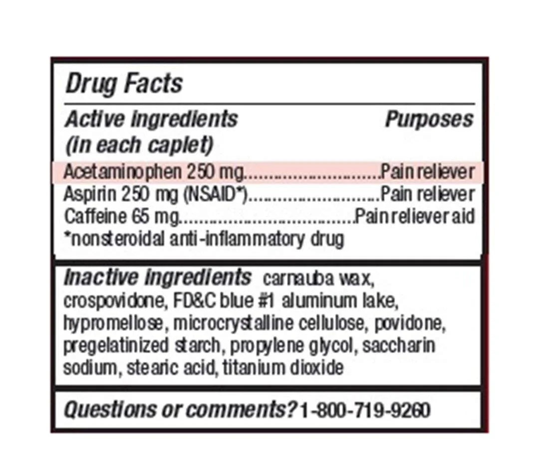 Migraine Relief, 24 Coated Caplets Each