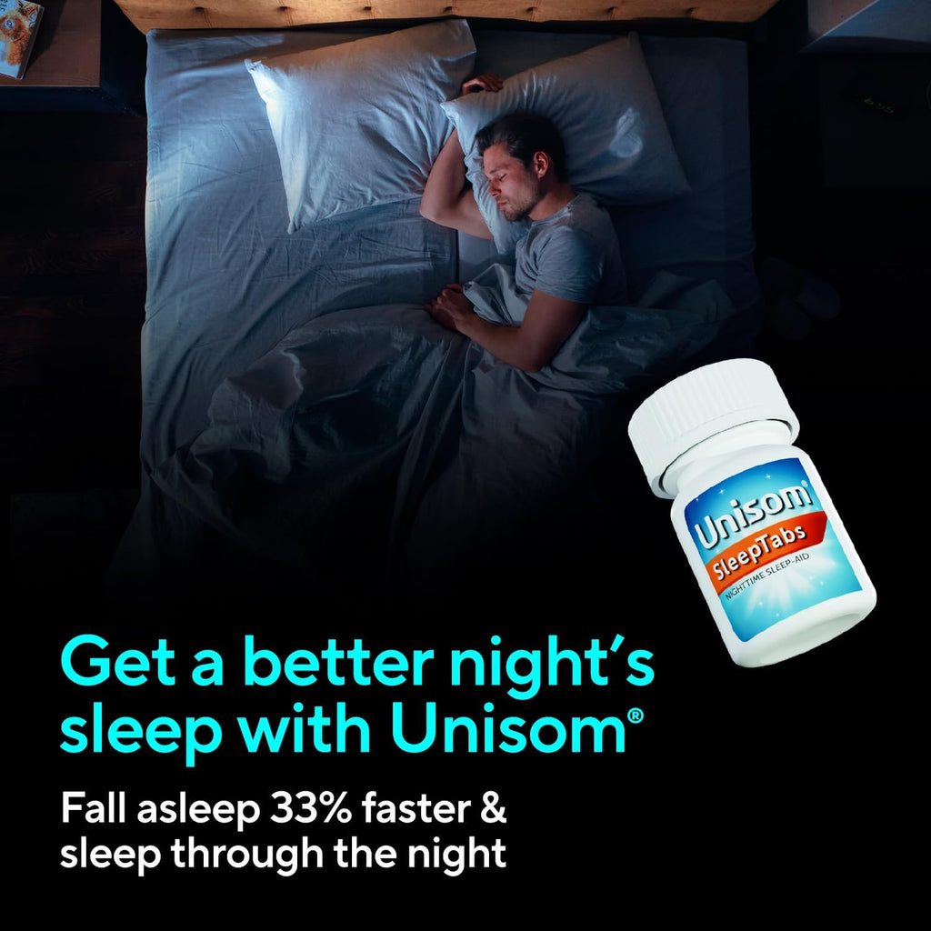 Sleeptabs, Nighttime Sleep-Aid, Doxylamine Succinate, 32 Tablets