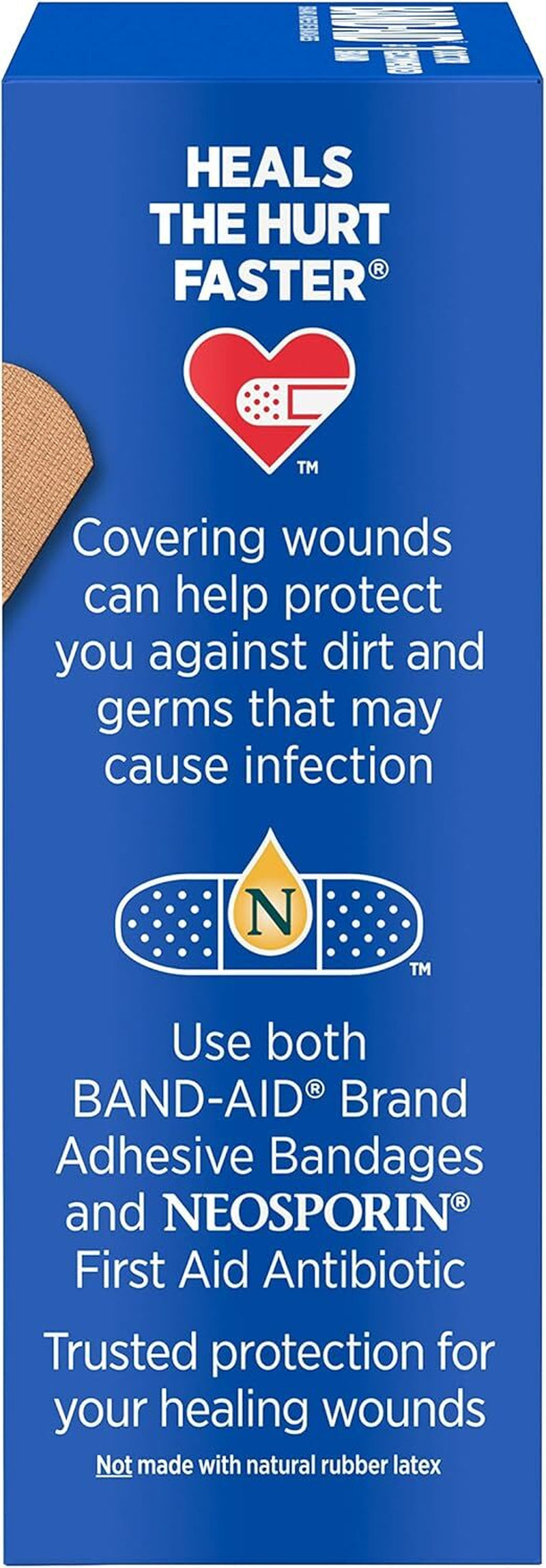 Band-Aid Brand Flexible Fabric Adhesive Bandages for First Aid, 2 Size (30-100)