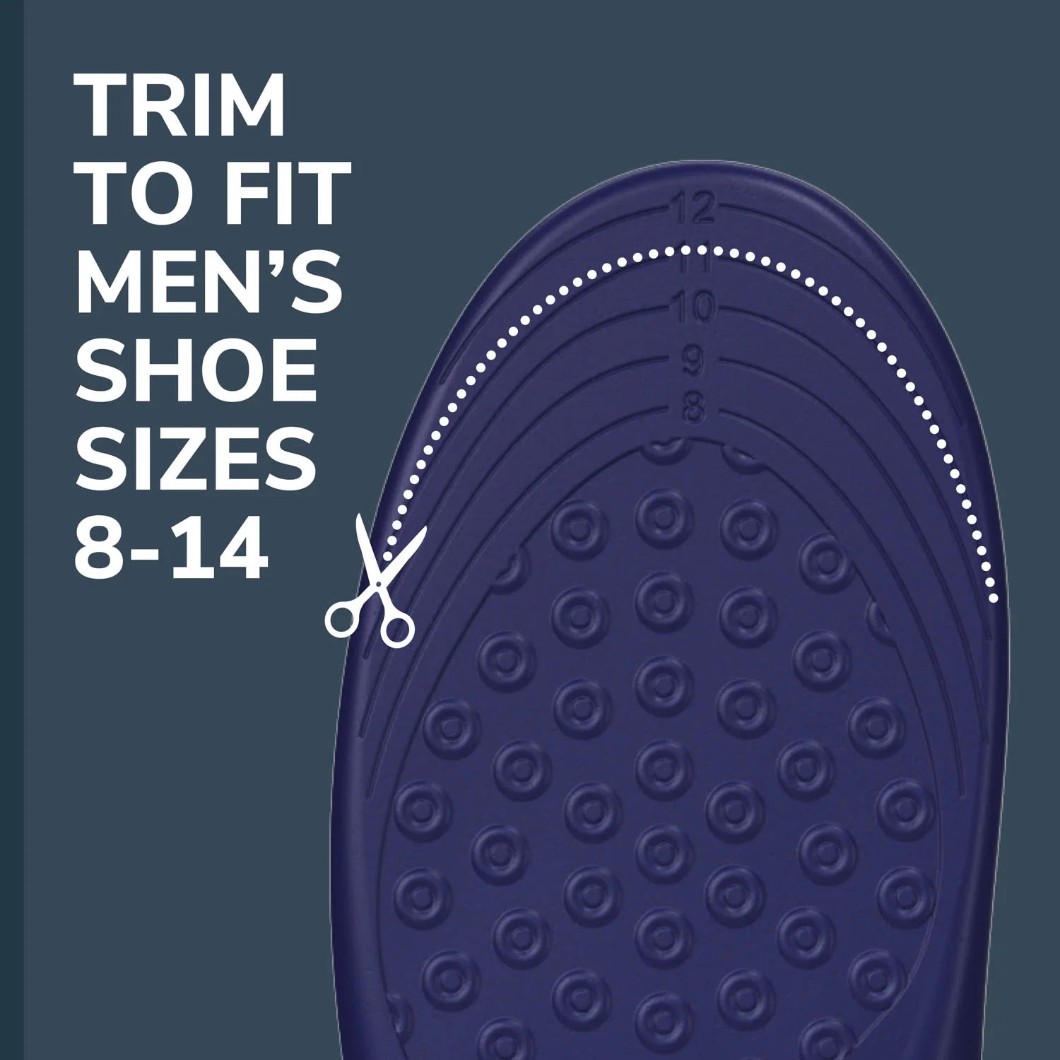Dr. Scholl’S Plantar Fasciitis Pain Relief Insoles with Arch Support, Men Shoe Sizes 8-13, 1 Pair