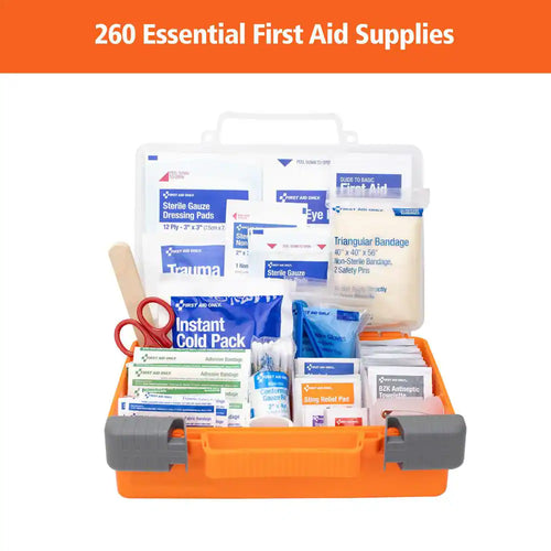 260-Piece OSHA Rated First Aid Kit