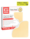 Opti-Heal Silicone Foam Absorbent Pad 4X4, 3CT