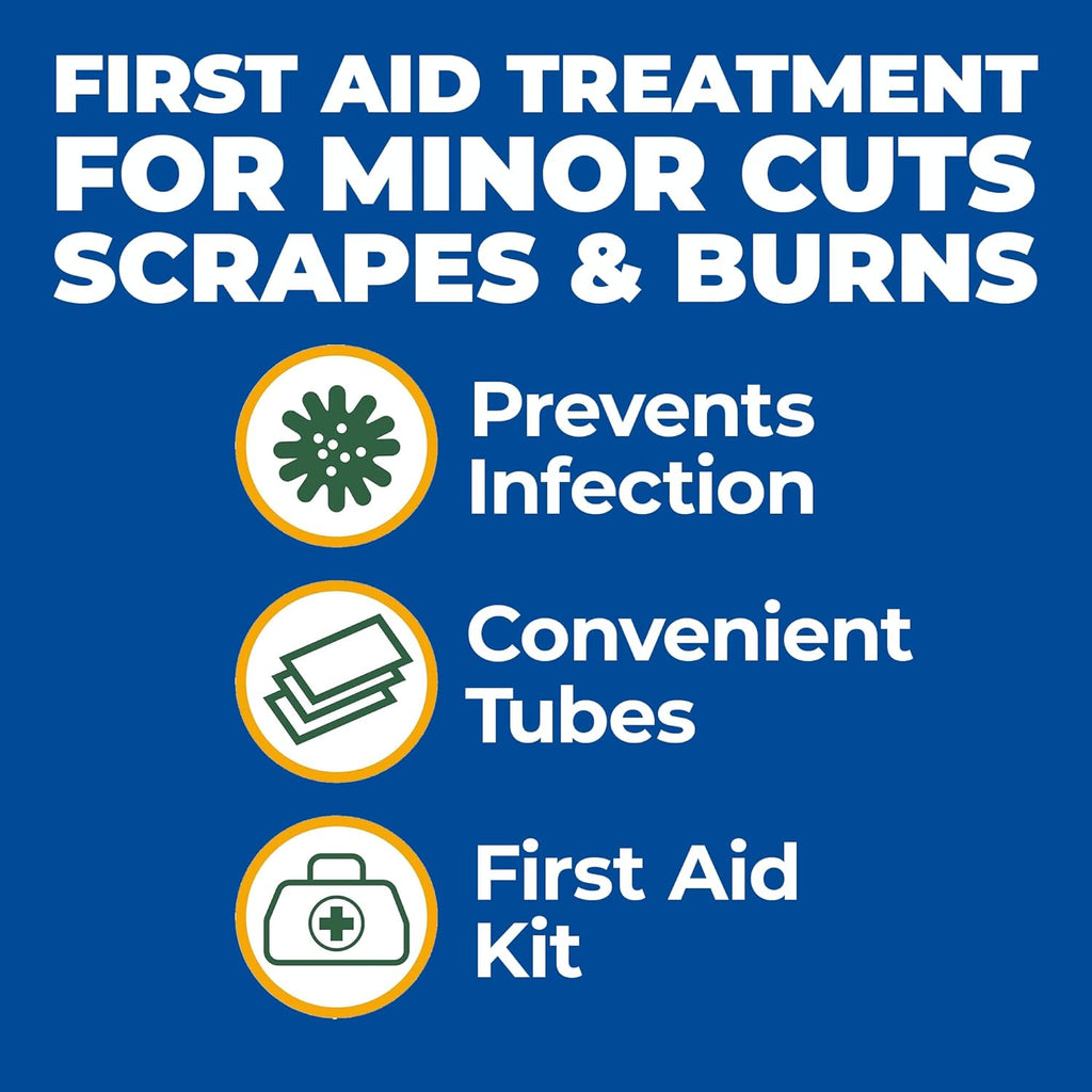 Triple Antibiotic Ointment 1.0 Oz (4 Pack), First Aid Ointment for Minor Scrapes