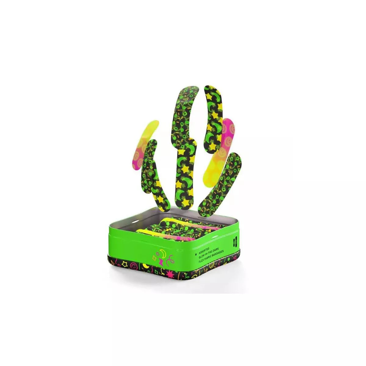 Welly Glow-In-The-Dark Bandages - 39Ct