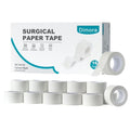 Paper Medical Tape - Hypoallergenic White Surgical First Aid Tape, 16 Rolls, 1" X 10 Yards