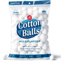 Small Cotton Balls, Premium 100% Cotton, Absorbent Multipurpose Makeup Remover & Personal Care, 300 Count