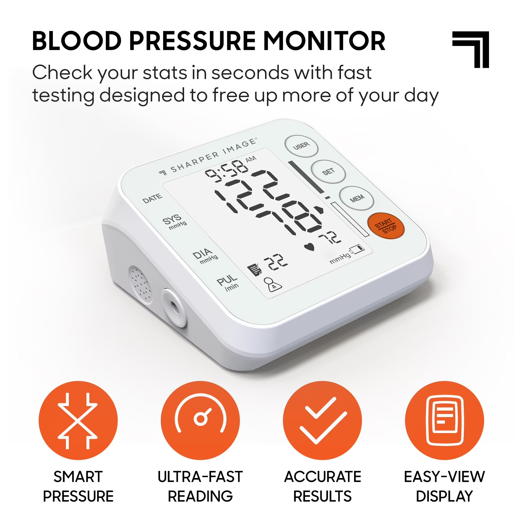 3 in 1 Set Blood Pressure Monitor Pulse Oximeter & Thermometer