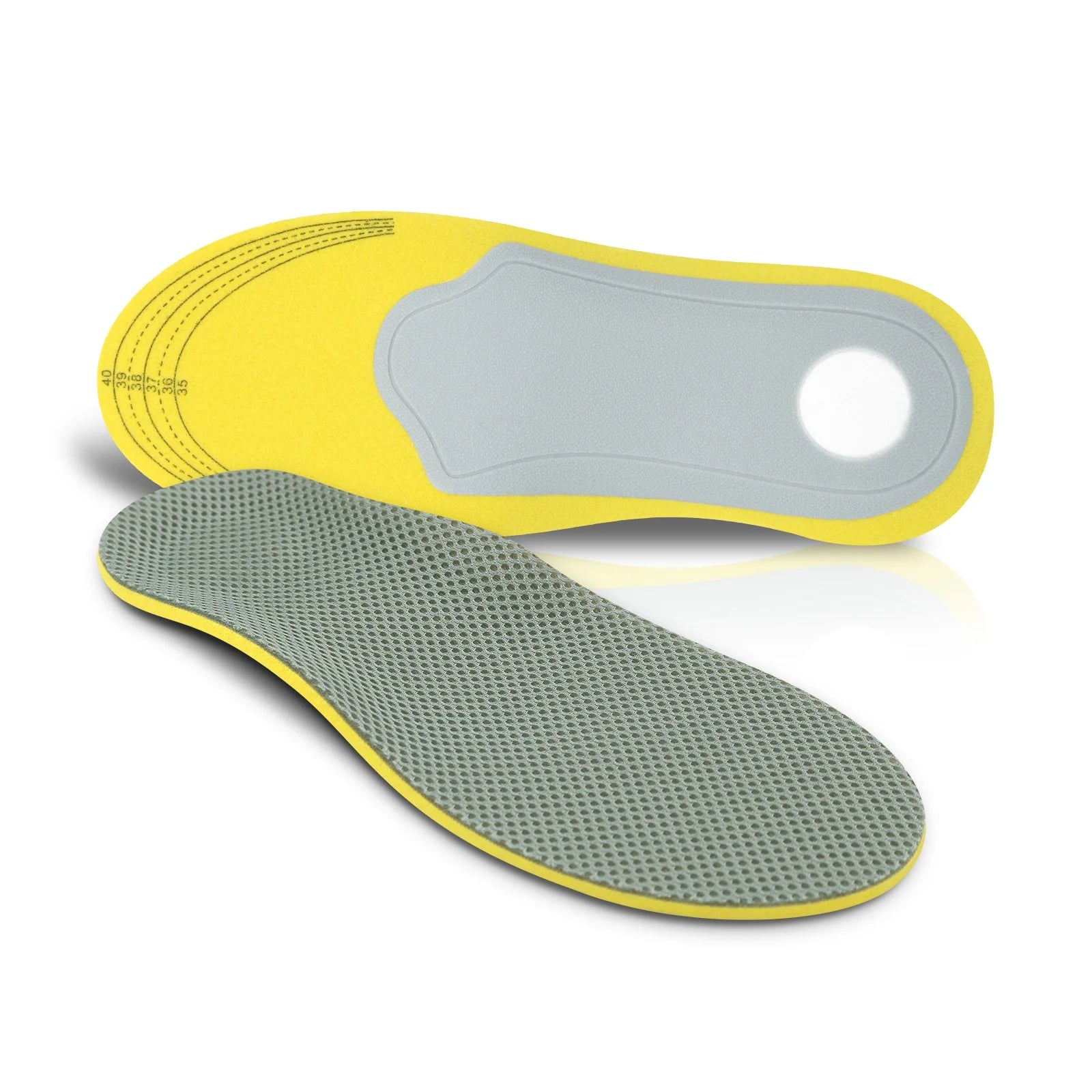 Orthotic Arch Support Shoe Inserts Insoles for Flat Feet,Feet Pain,Plantar Fasciitis for Women (1 Pair)