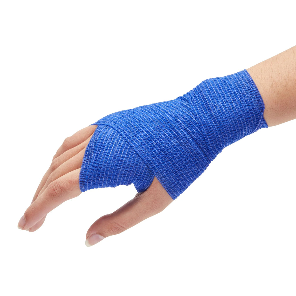 12-Rolls Self Adherent Bandage Wrap, Vet Tape - 4 in X 5 Yds Breathable, Elastic Cohesive Wrap Tape for Wrist, Swelling, Sports, Tattoo (12 Bright Colors)