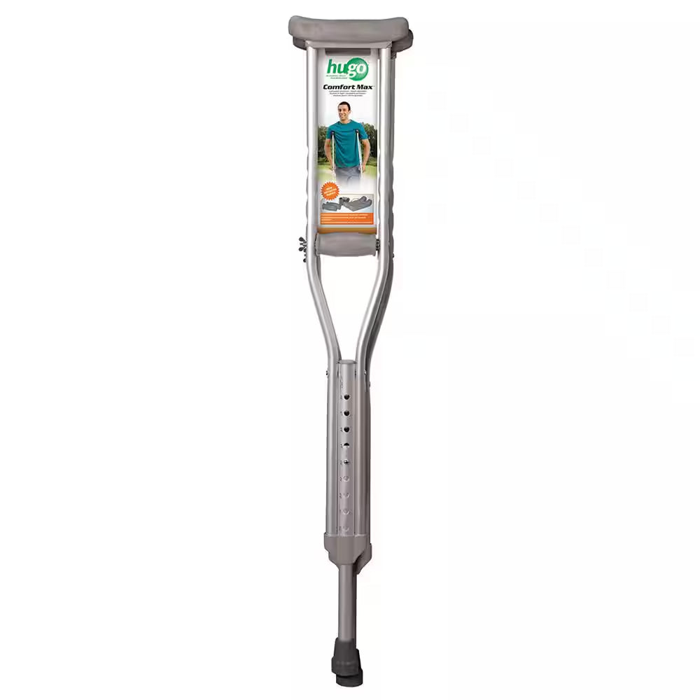 Lightweight Adjustable Aluminum Crutches, Adult