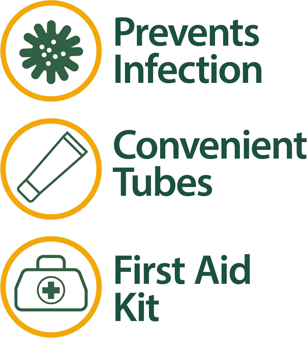Triple Antibiotic Ointment 1.0 Oz (4 Pack), First Aid Ointment for Minor Scrapes