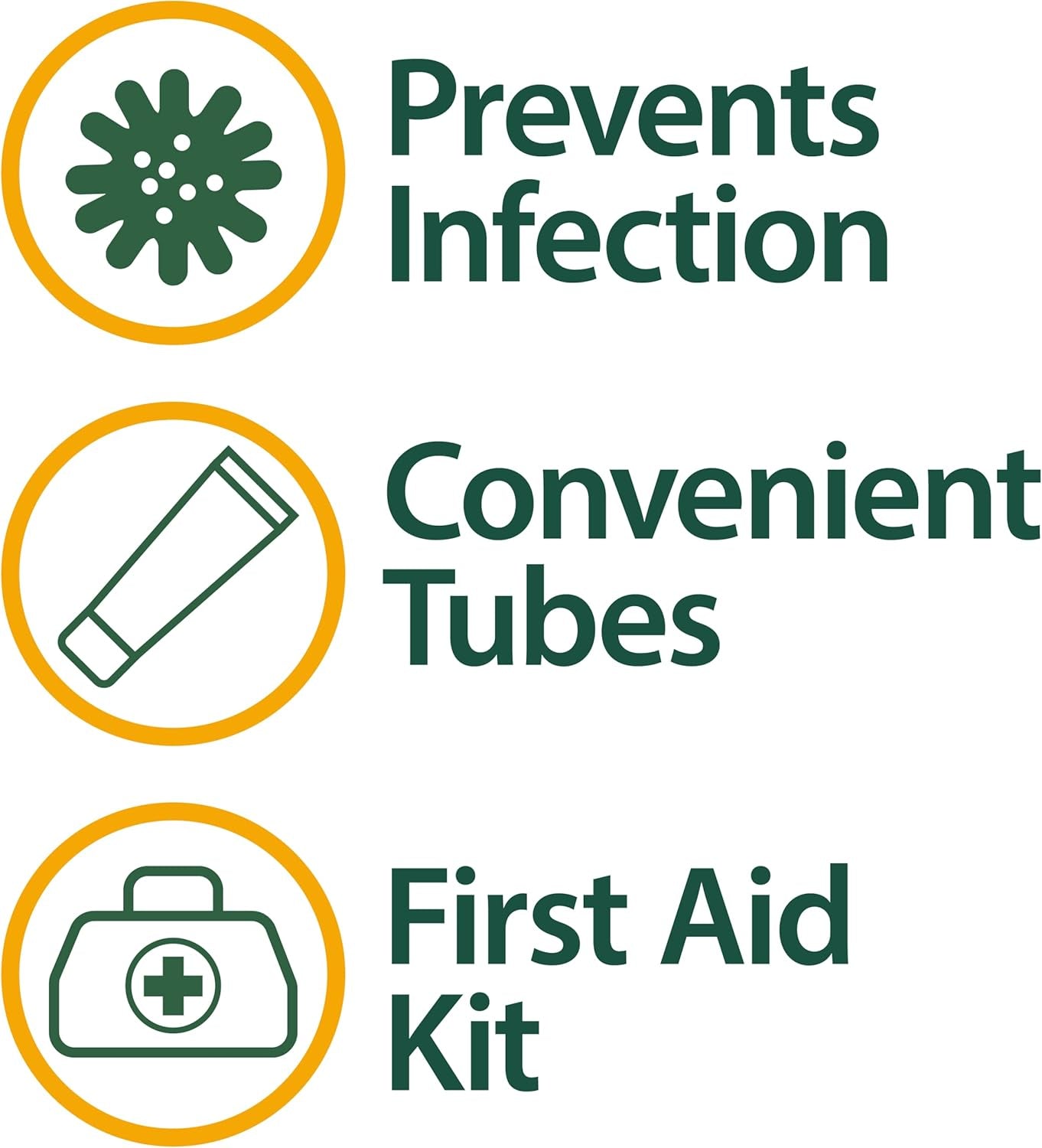 Triple Antibiotic Ointment 1.0 Oz (4 Pack), First Aid Ointment for Minor Scrapes