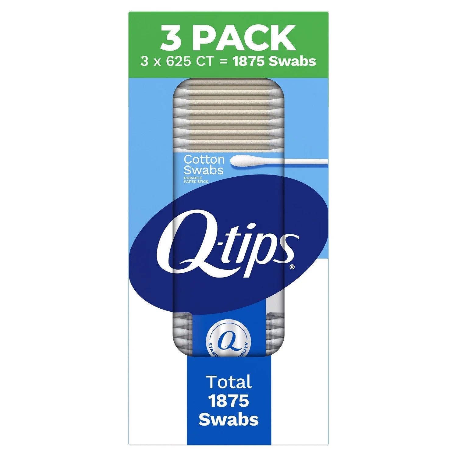 Cotton Swabs, 1,875 Count