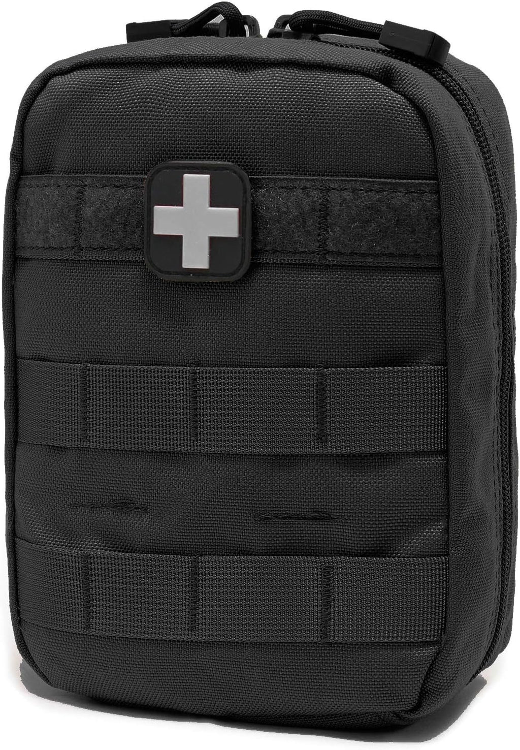 EMT Pouch MOLLE Ifak Pouch Tactical MOLLE Medical First Aid Kit Utility Pouch (With Medical Supplies)