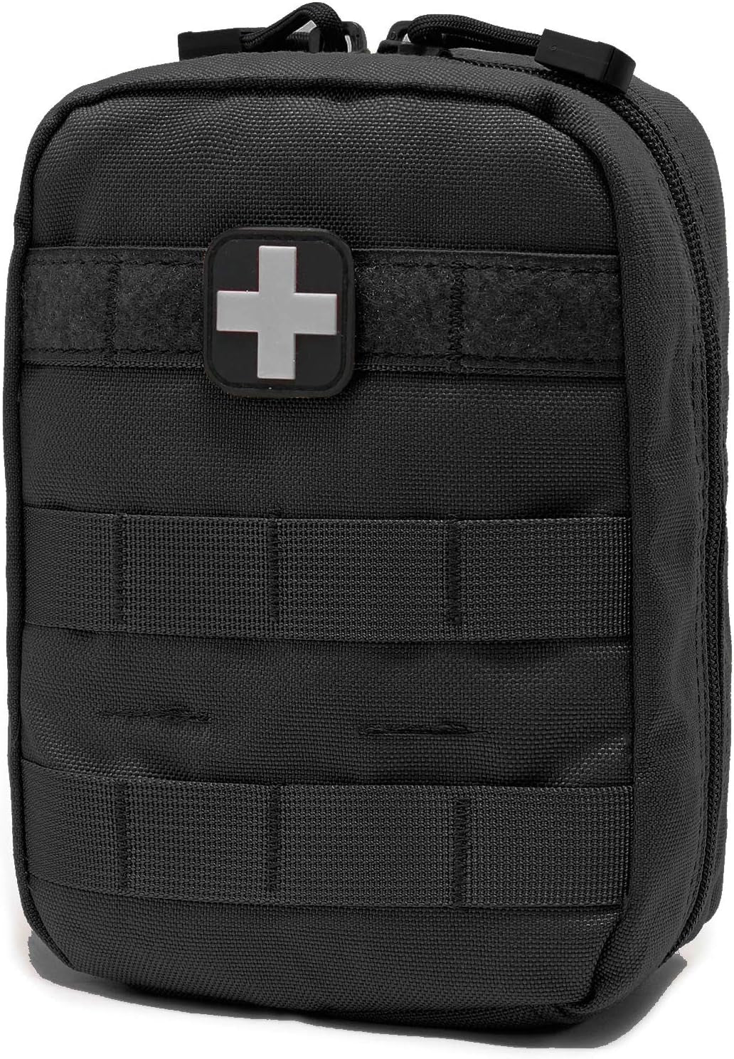 EMT Pouch MOLLE Ifak Pouch Tactical MOLLE Medical First Aid Kit Utility Pouch (With Medical Supplies)