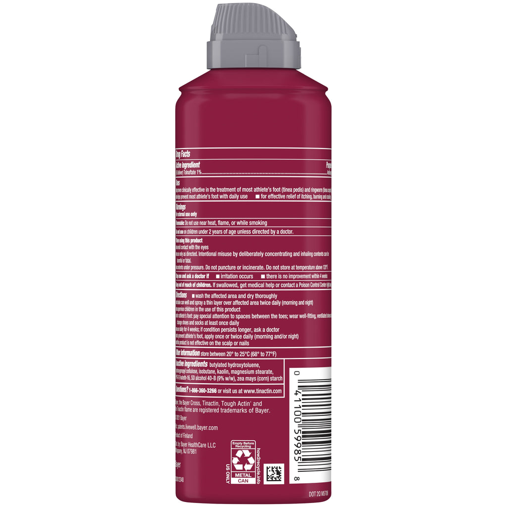Athlete'S Foot Spray Antifungal Powder Spray, 4.6 Oz Can