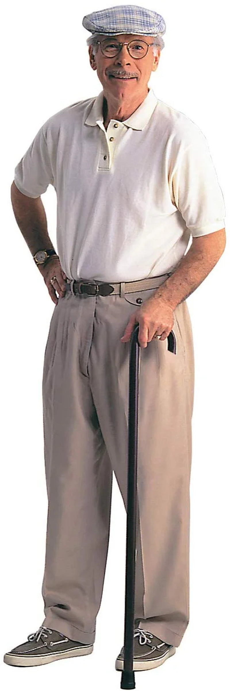 Solid Wood Walking Cane for All Occasions, for Men & Women with 250 Lb Weight Capacity