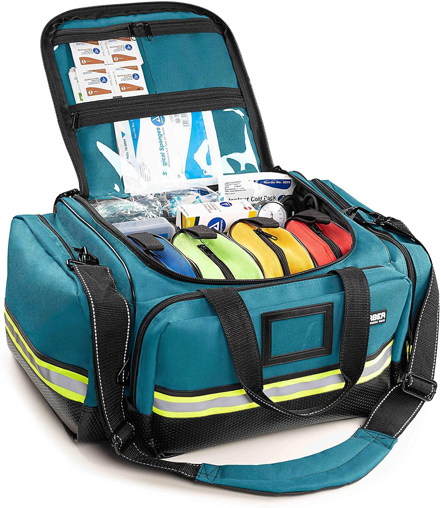 First Responder Bag | Fully-Stocked Professional Advanced EMT/EMS Trauma Kit