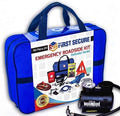 - Emergency Roadside & First Aid Kit - Essential Car Safety Tool Pack (90 Pieces)