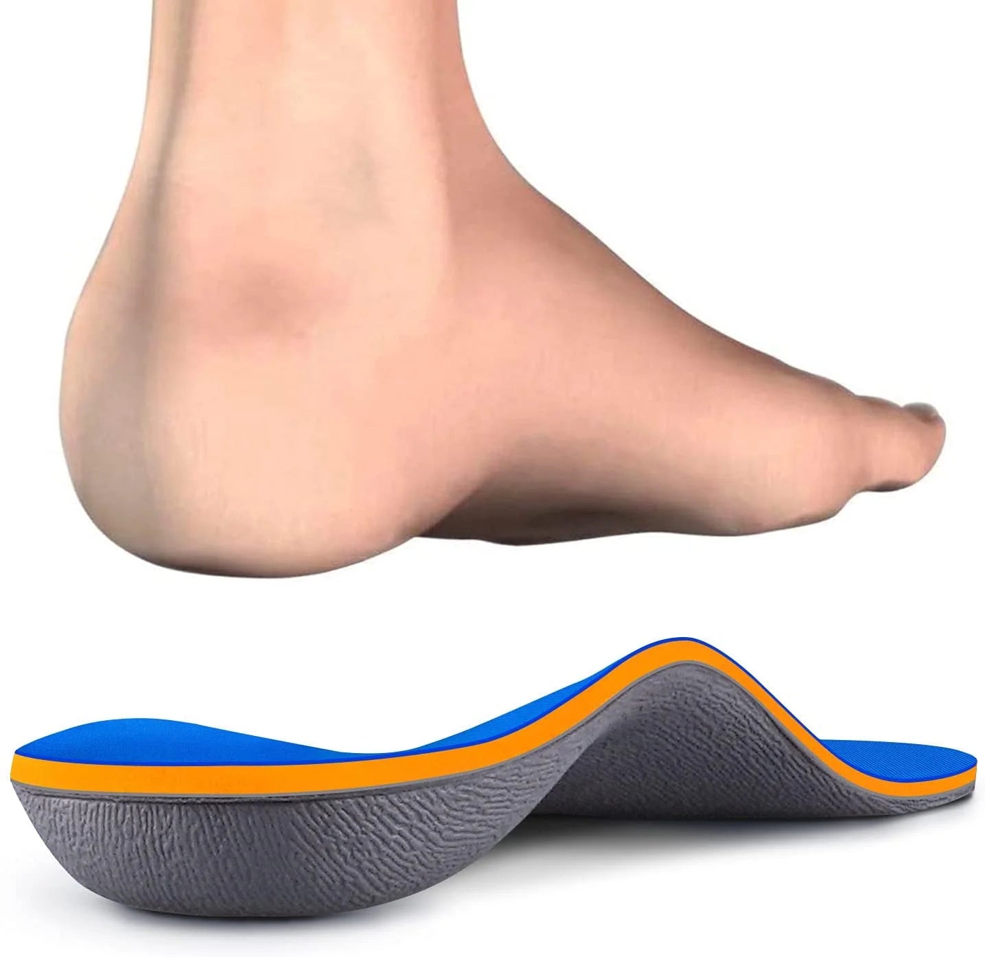 Arch Support Insoles for Plantar Fasciitis,Comfort Orthotic Shoe Inserts for Men Women Flat Foot