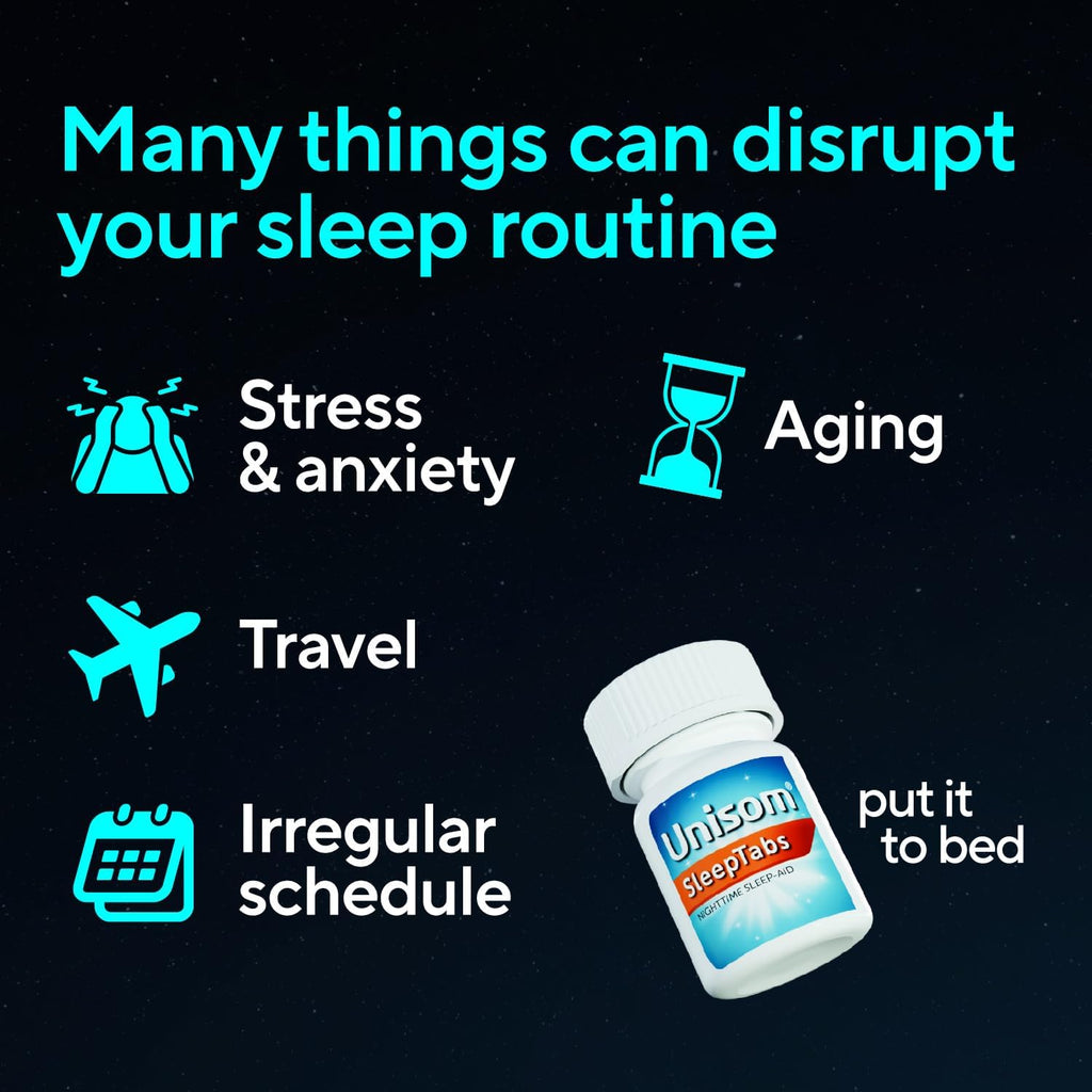 Sleeptabs, Nighttime Sleep-Aid, Doxylamine Succinate, 32 Tablets