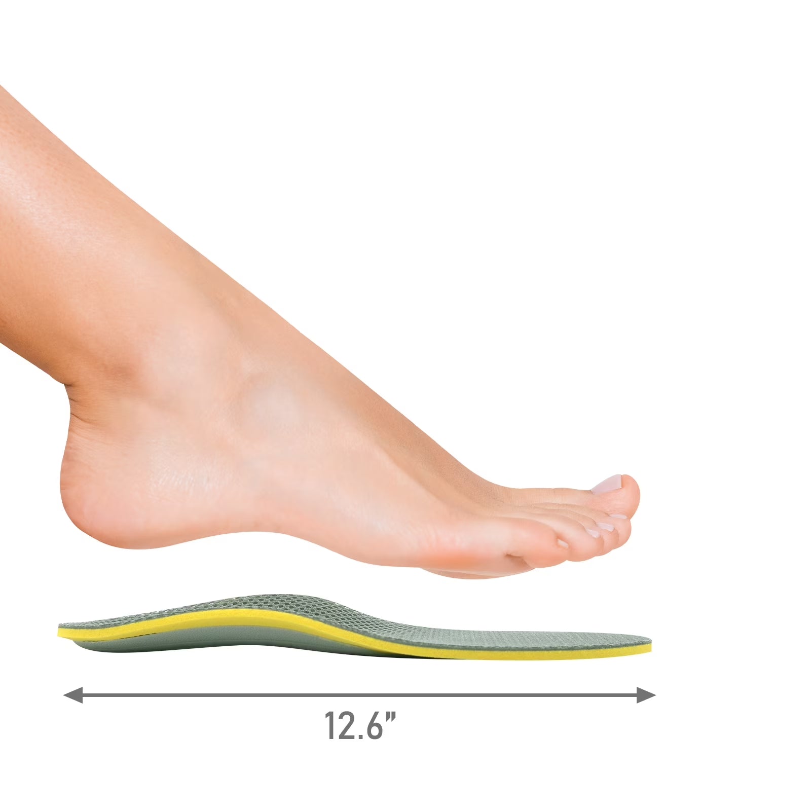Orthotic Arch Support Shoe Inserts Insoles for Flat Feet,Feet Pain,Plantar Fasciitis for Women (1 Pair)