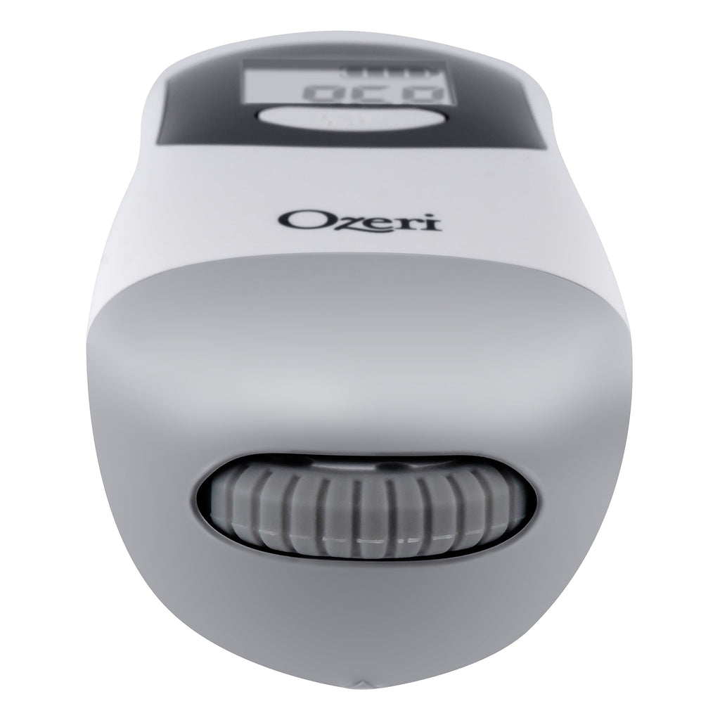 Forehead Thermometer, ISO 80601-2-56 Medical-Grade with Silent Fever Alarm and Battery-Free Kinetic Activation