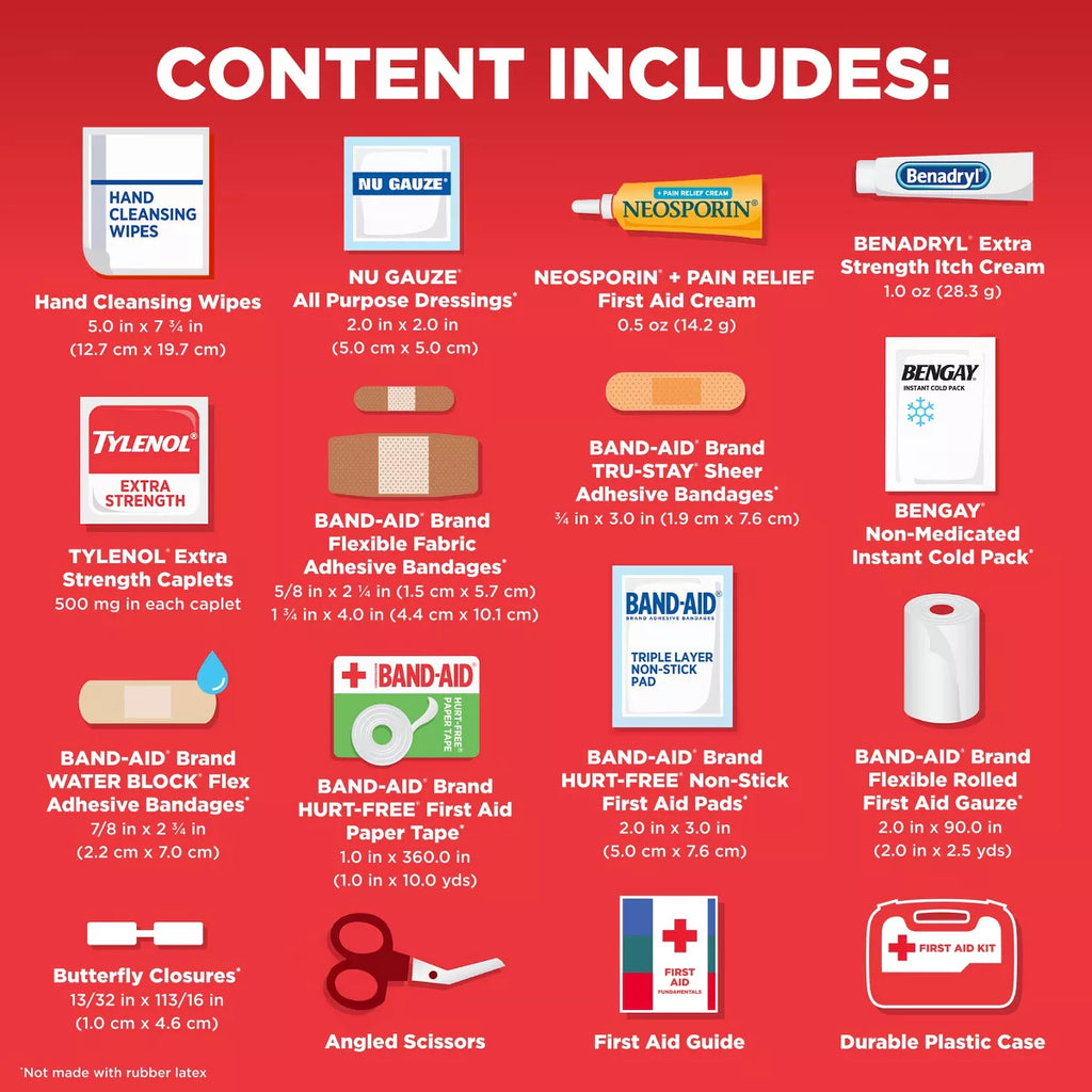 Band-Aid First Aid Kit - 160Ct