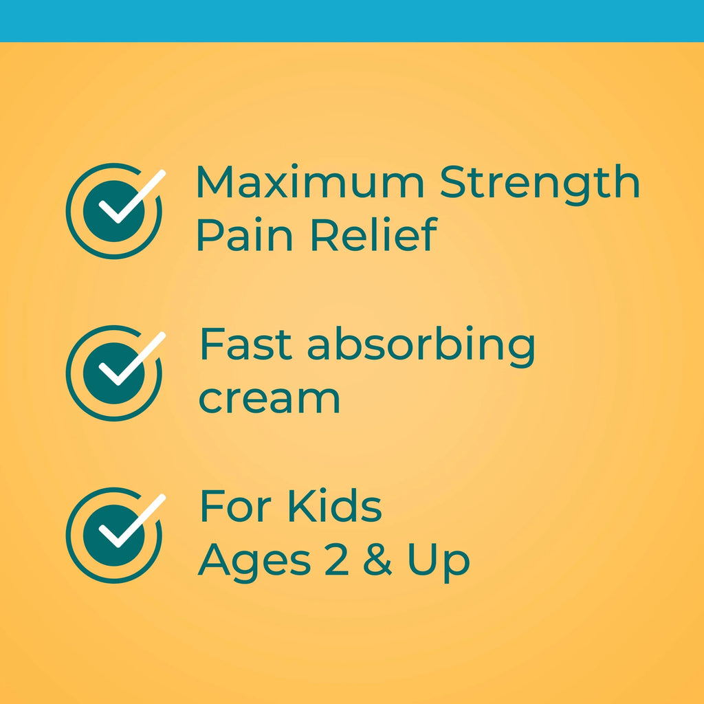 + Pain Relief Dual Action First Aid Antibiotic Cream for Kids, .5 Oz