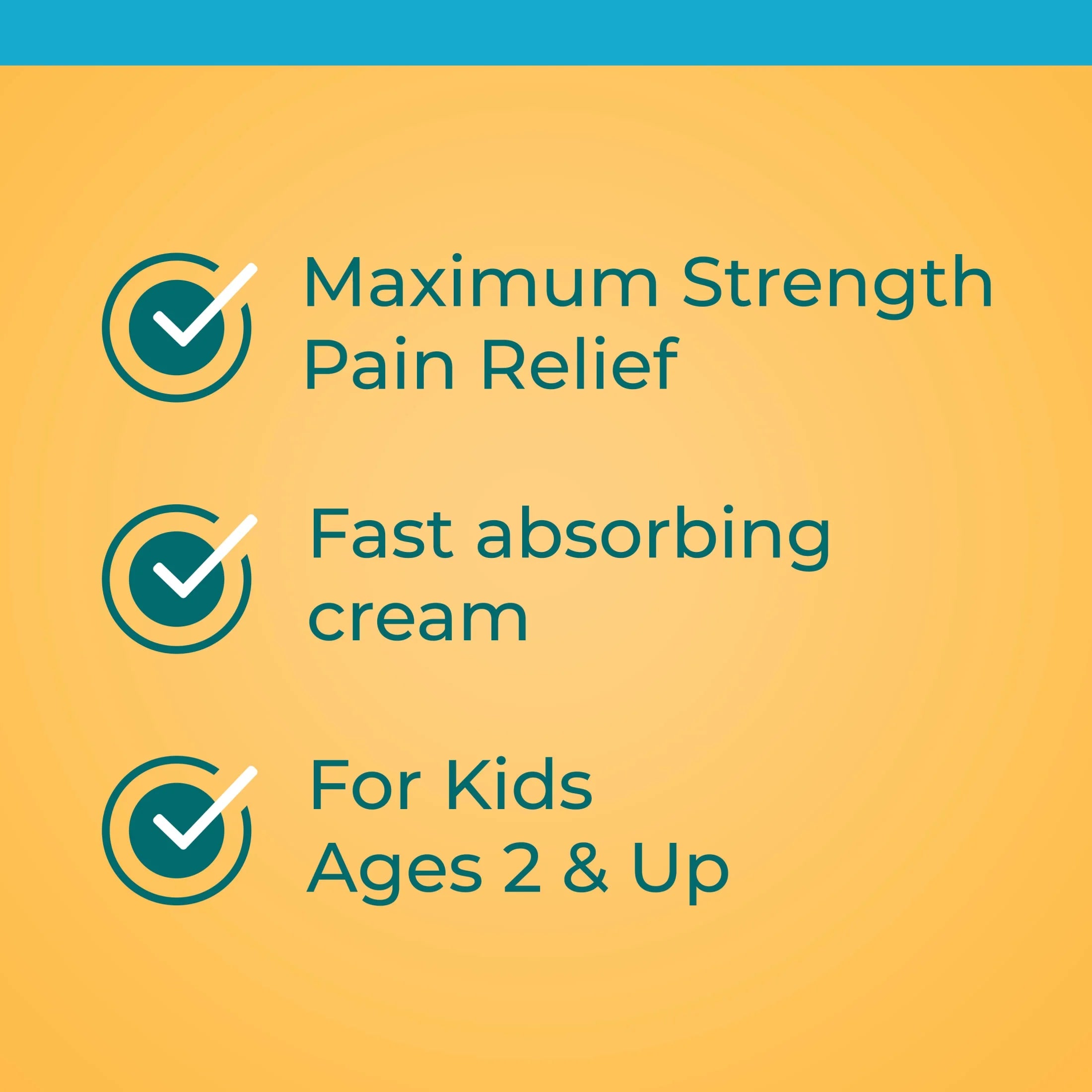+ Pain Relief Dual Action First Aid Antibiotic Cream for Kids, .5 Oz
