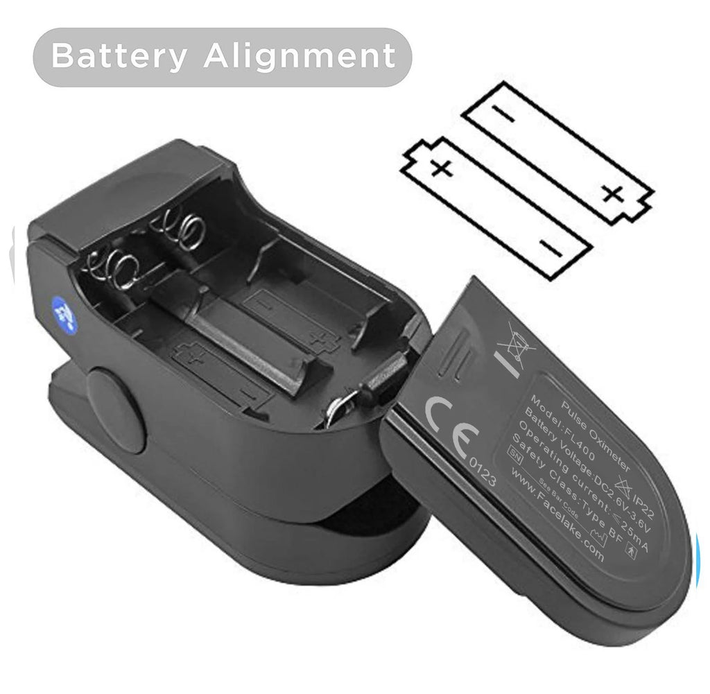 FL-400 Fingertip Pulse Oximeter (Black)