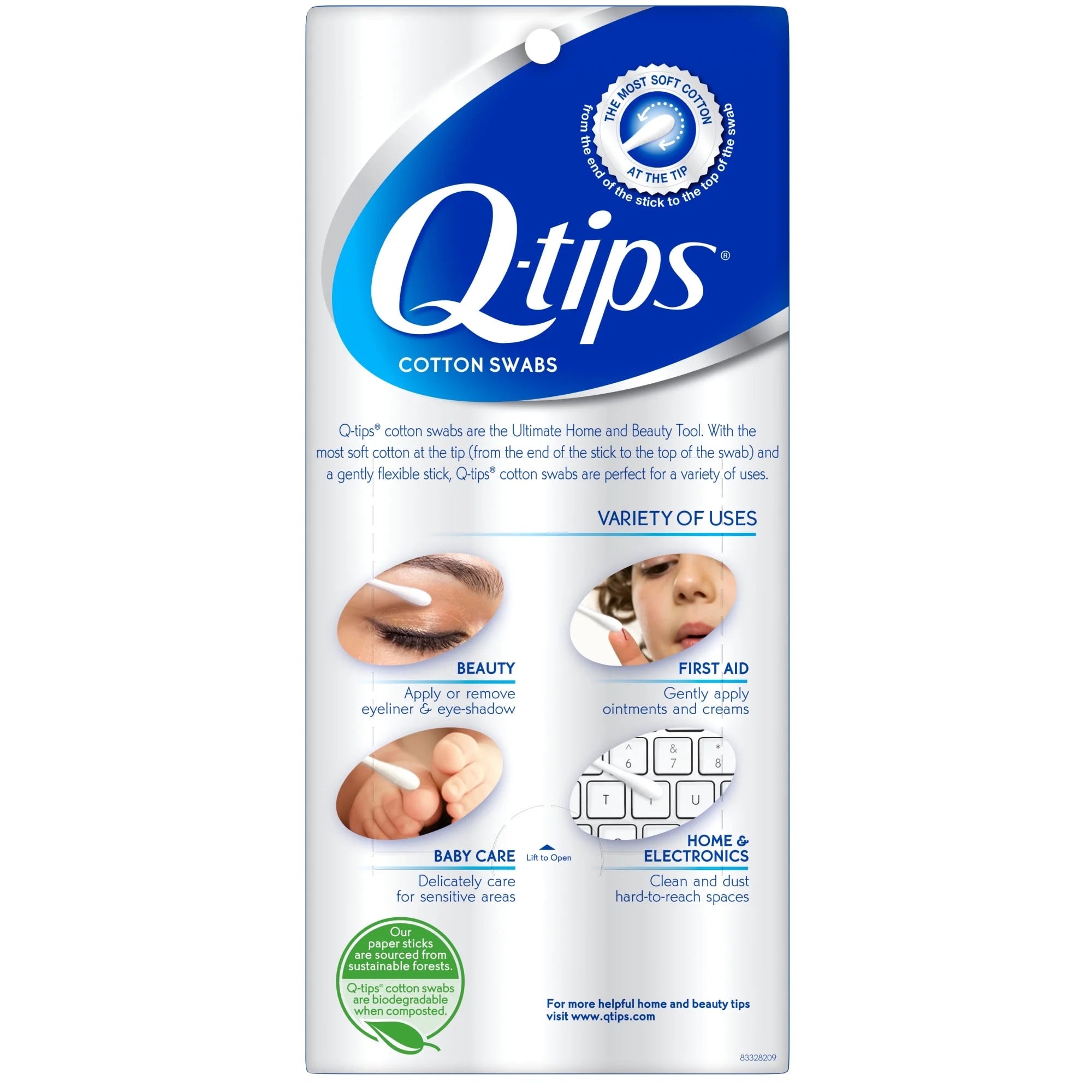 Cotton Swabs Original, 2000 Count