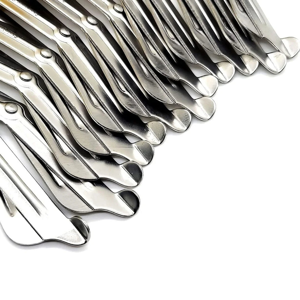 12/Pack Black Handle Trauma Shears 7.25" Stainless Steel Scissors for Paramedics, EMT, Nurses, Firefighters + More