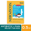 + Pain Relief Dual Action First Aid Antibiotic Cream for Kids, .5 Oz