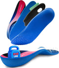 Heavy-Duty Arch Support Insoles for 240+ Lbs, Orthotic Plantar Fasciitis Relief,